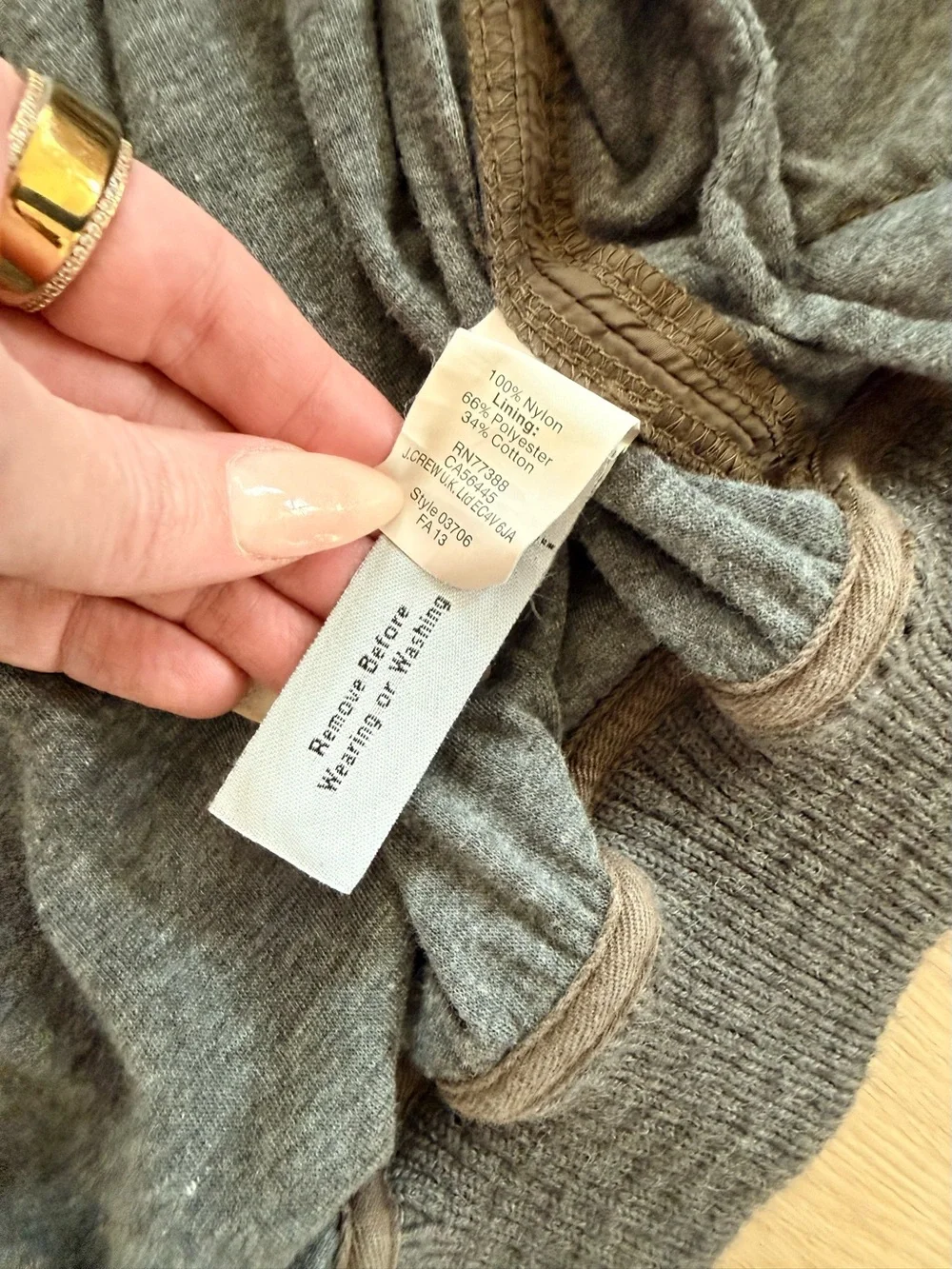 J. Crew Olive Cropped Bomber Jacket
